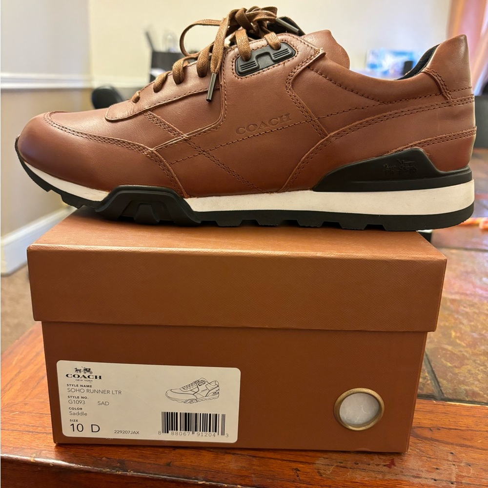 COACH SNEAKERS MENS SIZE 10